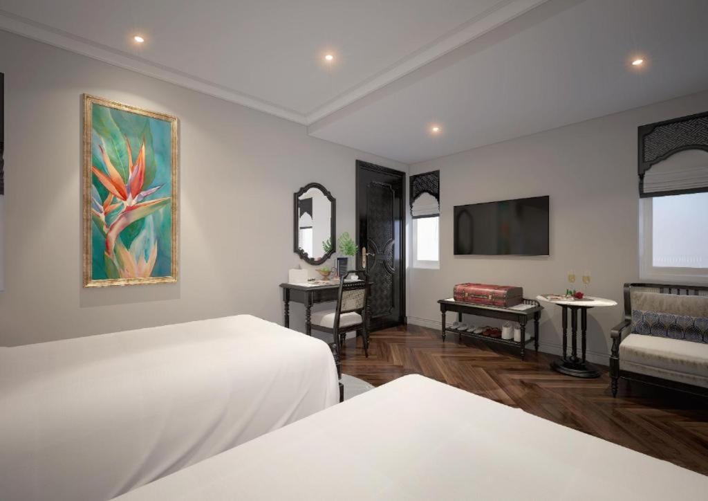 Hanoi Graceful Hotel And Travel Eksteriør bilde