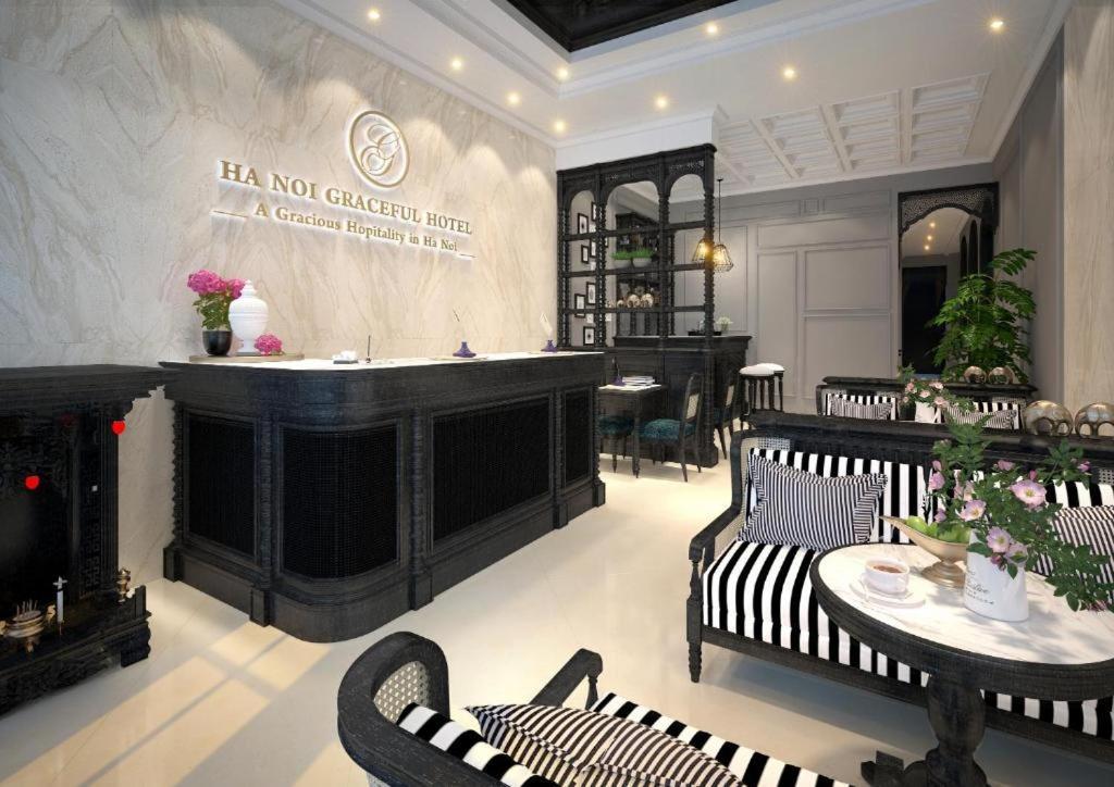 Hanoi Graceful Hotel And Travel Eksteriør bilde