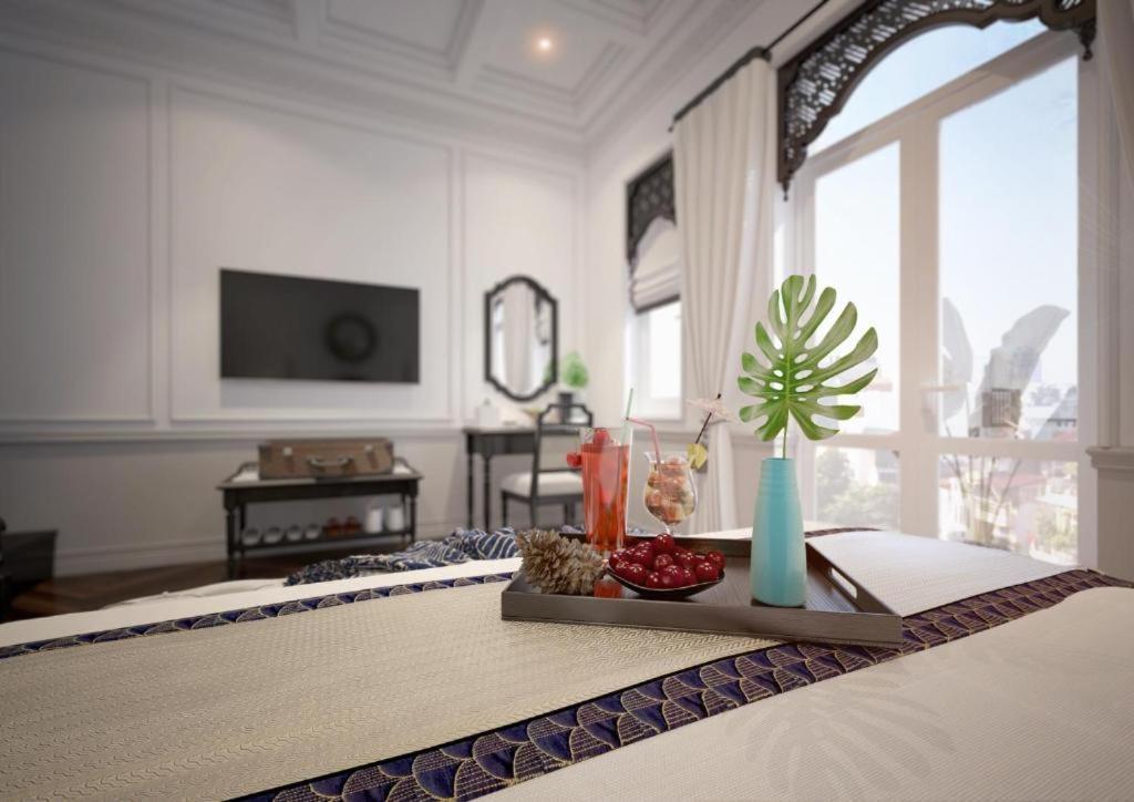 Hanoi Graceful Hotel And Travel Eksteriør bilde