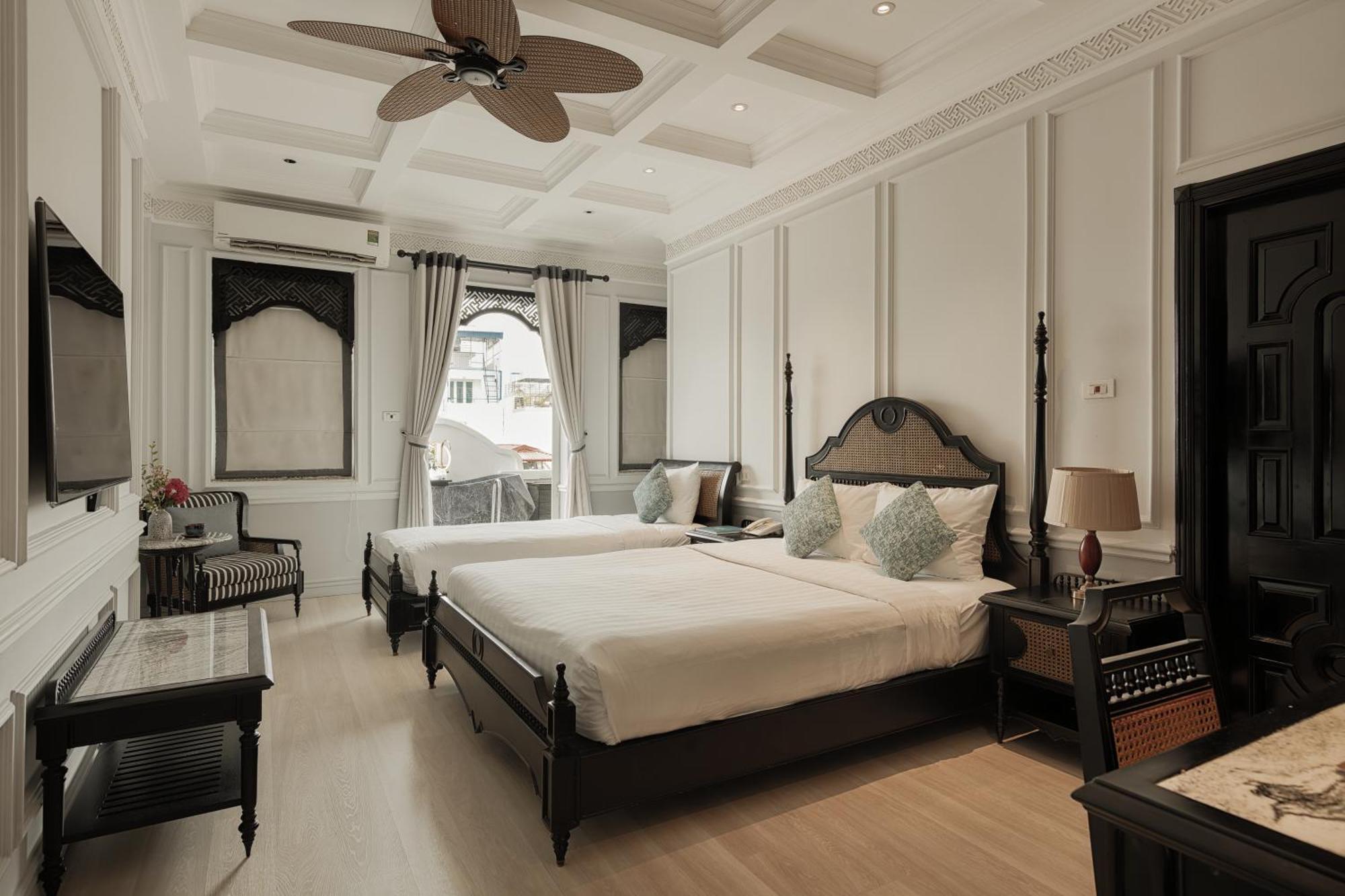Hanoi Graceful Hotel And Travel Eksteriør bilde
